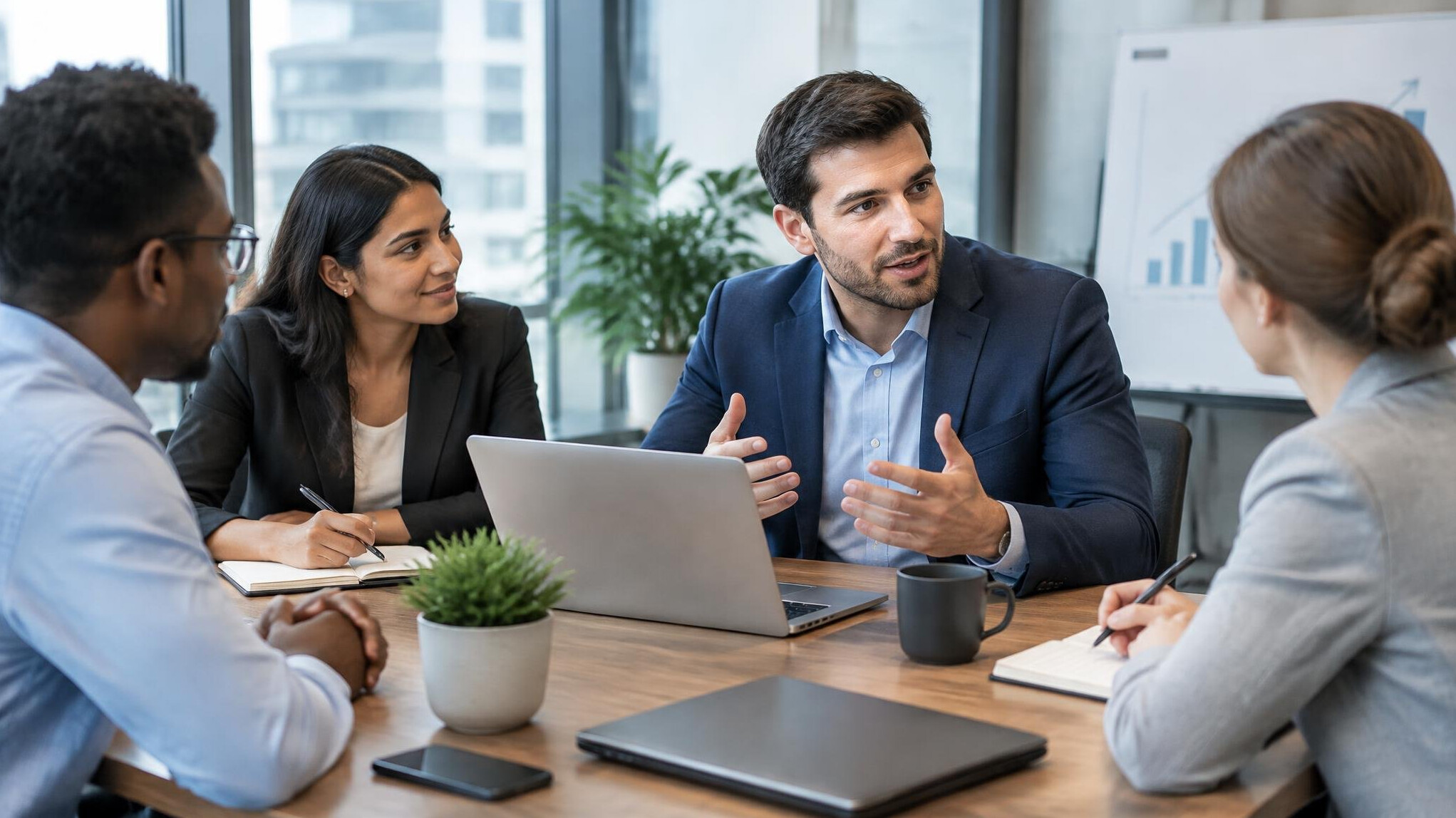 business meeting discussion