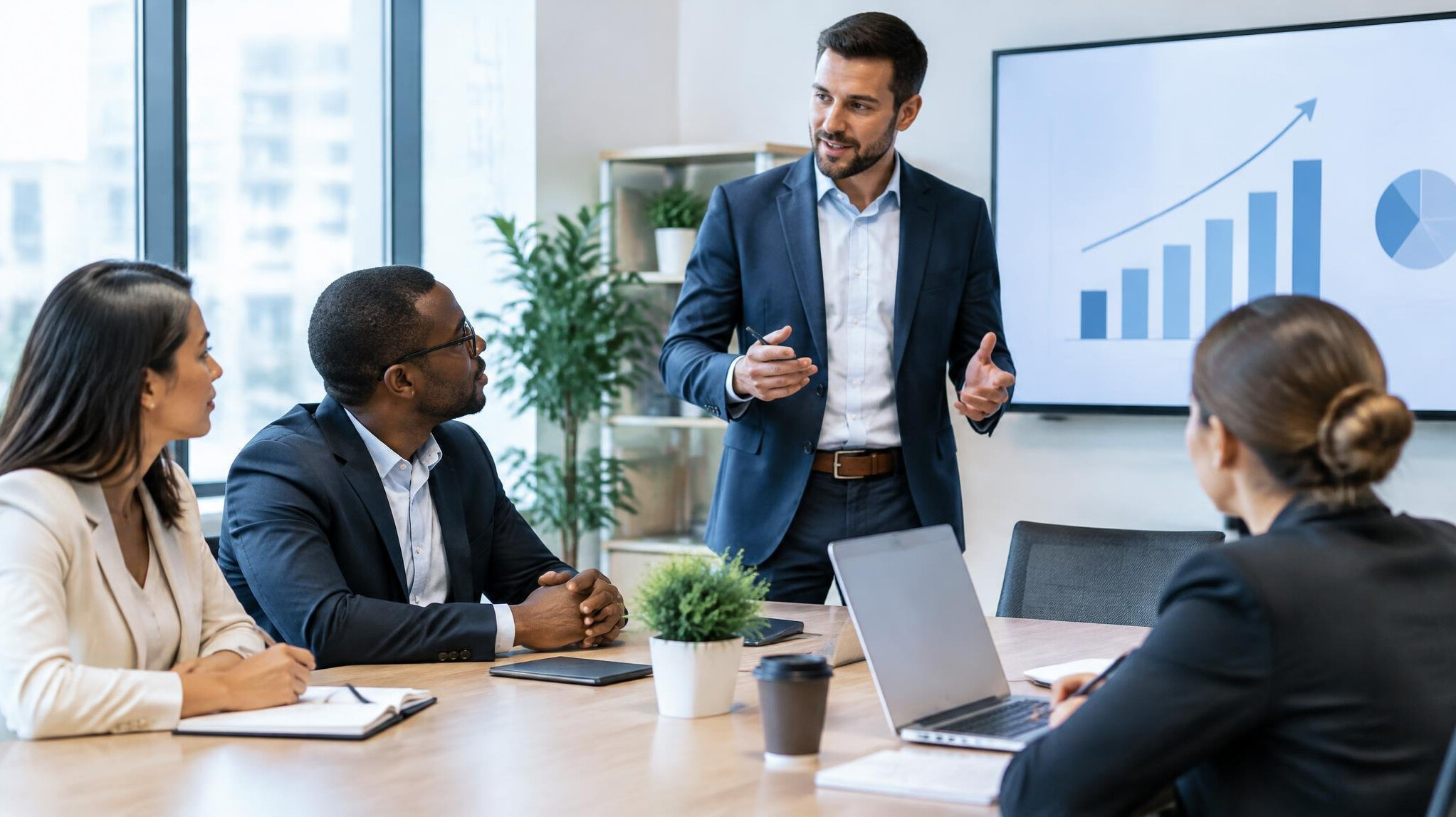 business team meeting discussion